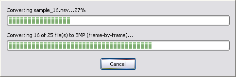 Converting M4V to BMP