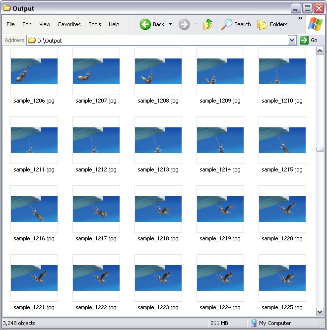 JPG Sequence Files